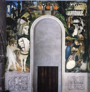 Diego Rivera Painting - El caballo de zapata 1930 Diego Rivera